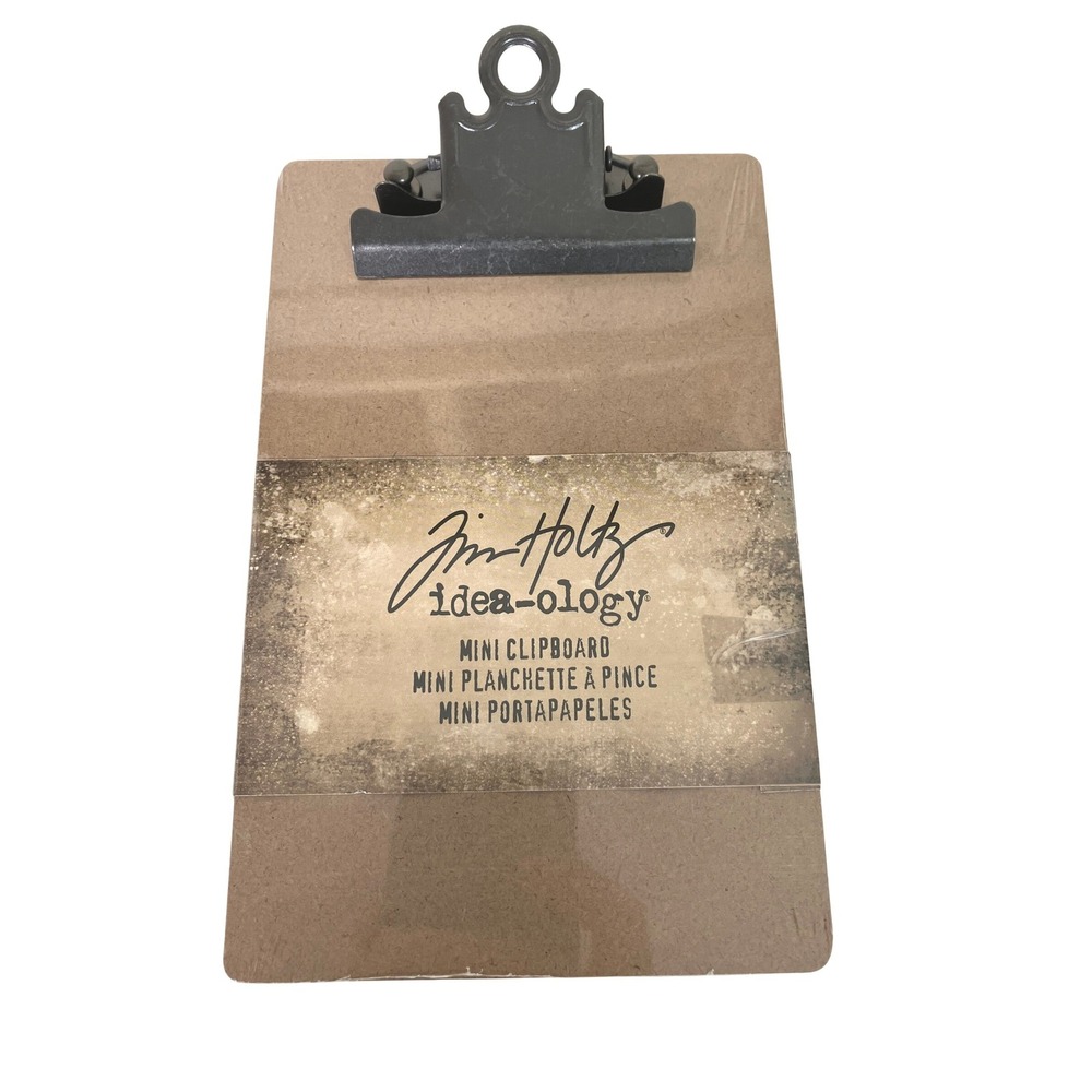 Tim Holtz Idea-ology Mini Clipboard New TH93278 Assemblage Mixed Media